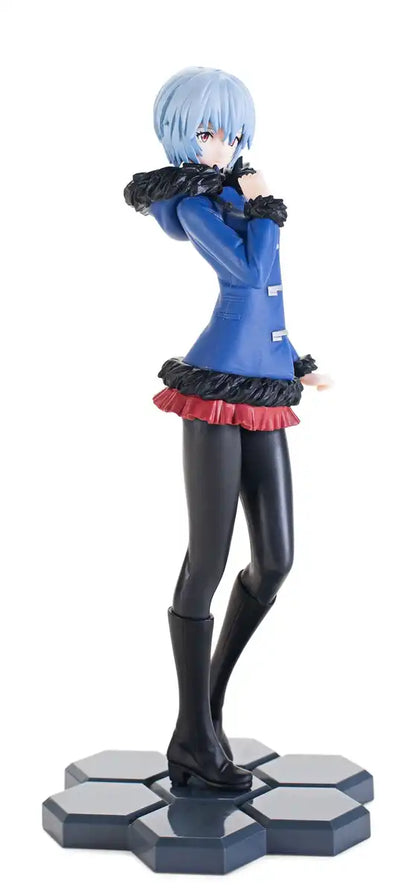 Sega Matching World Evangelion Rei Ayanami Coat Ver PVC PM Figure- Japan Figure Store - #1 Bring To You The Best Japanese Goods
