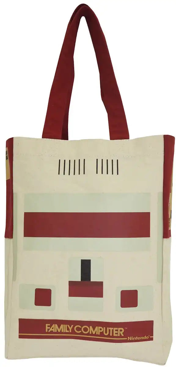 Sanei Boeki Family Computer Goods Tote Bag 25x11x36.5cm- Japan Figure Store - #1 Bring To You The Best Japanese Goods