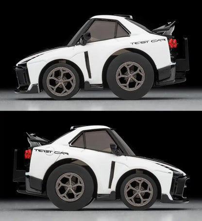 Tomytec Choroq Zero Z-81A Nissan GT-R50 White Finished Product- Japan Figure Store - #1 Bring To You The Best Japanese Goods