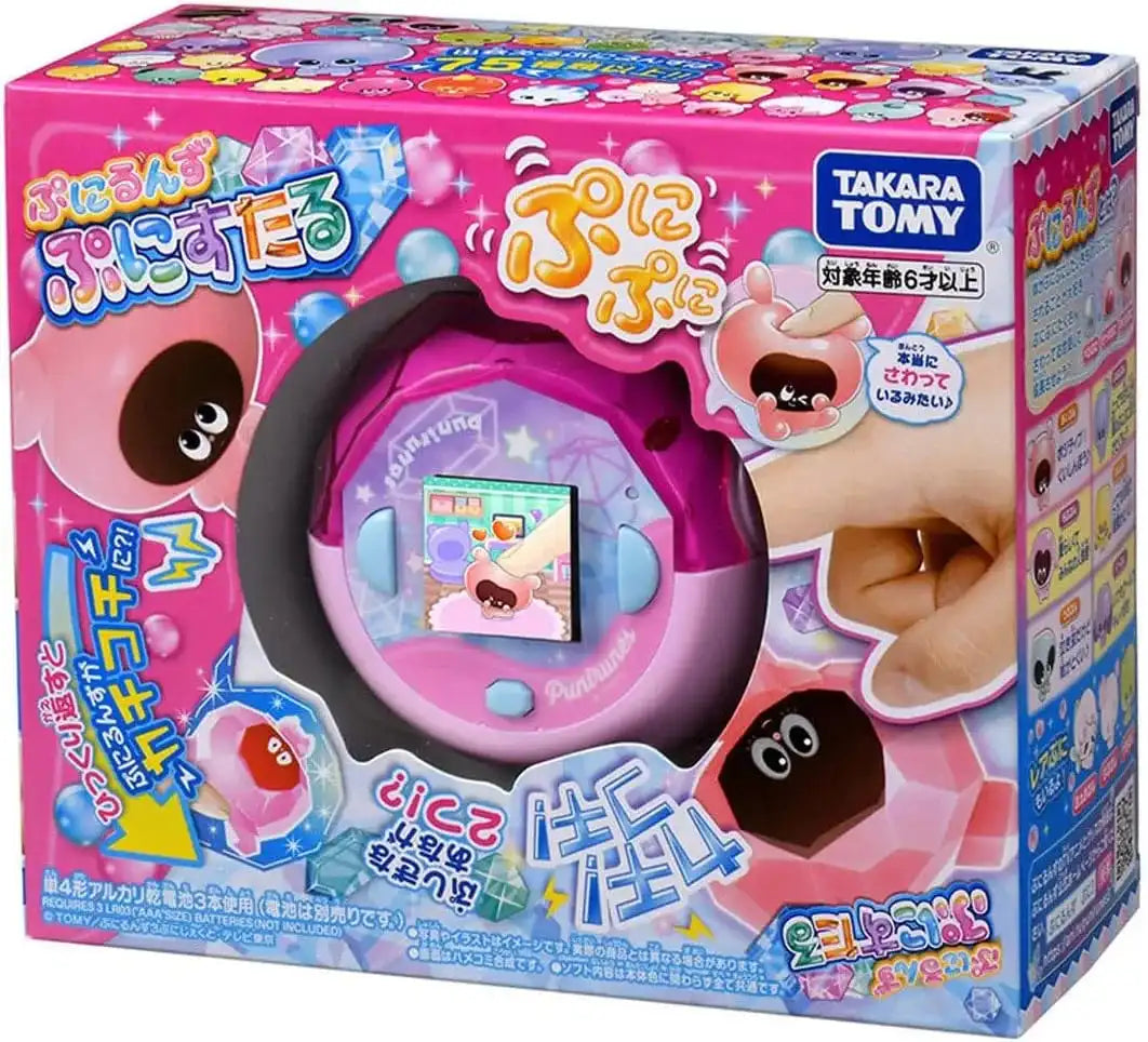 Takara Tomy Punyurunzu Punisutaru Clear Series Toy Collection - Clear Pink
 - 4904810952008