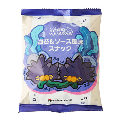 海苔&ソース風味スナック バチンウニクリップ付き もぐもぐウォッチング！お菓子