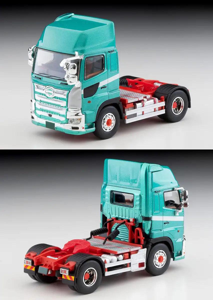 Tomica Limited Vintage Neo Lv-N298A Hino Profia Tractor Head Green- Japan Figure Store - #1 Bring To You The Best Japanese Goods