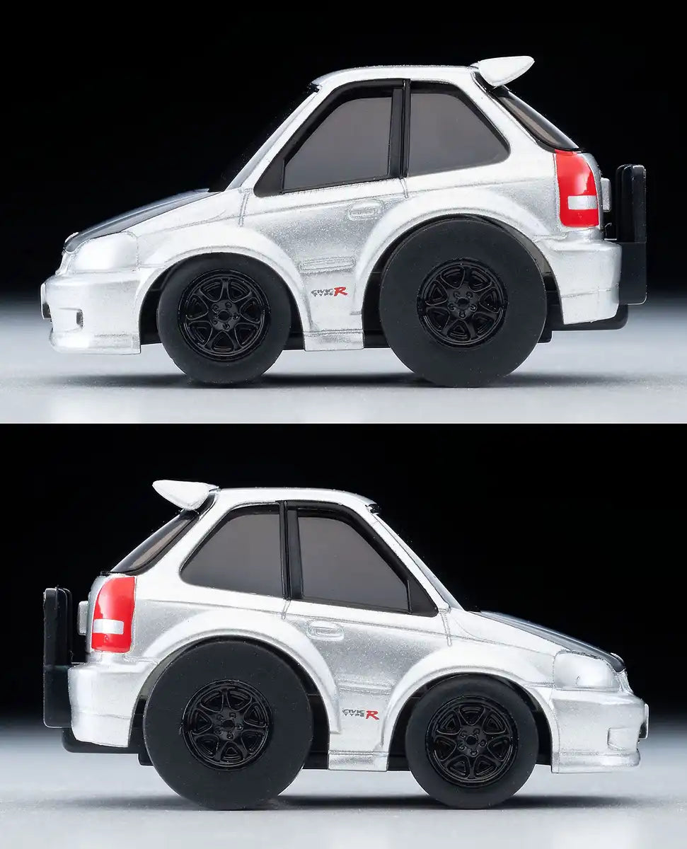 Tomytec Choro QS-01B Honda Civic Type R EK9 Custom Silver Finish Product- Japan Figure Store - #1 Bring To You The Best Japanese Goods
