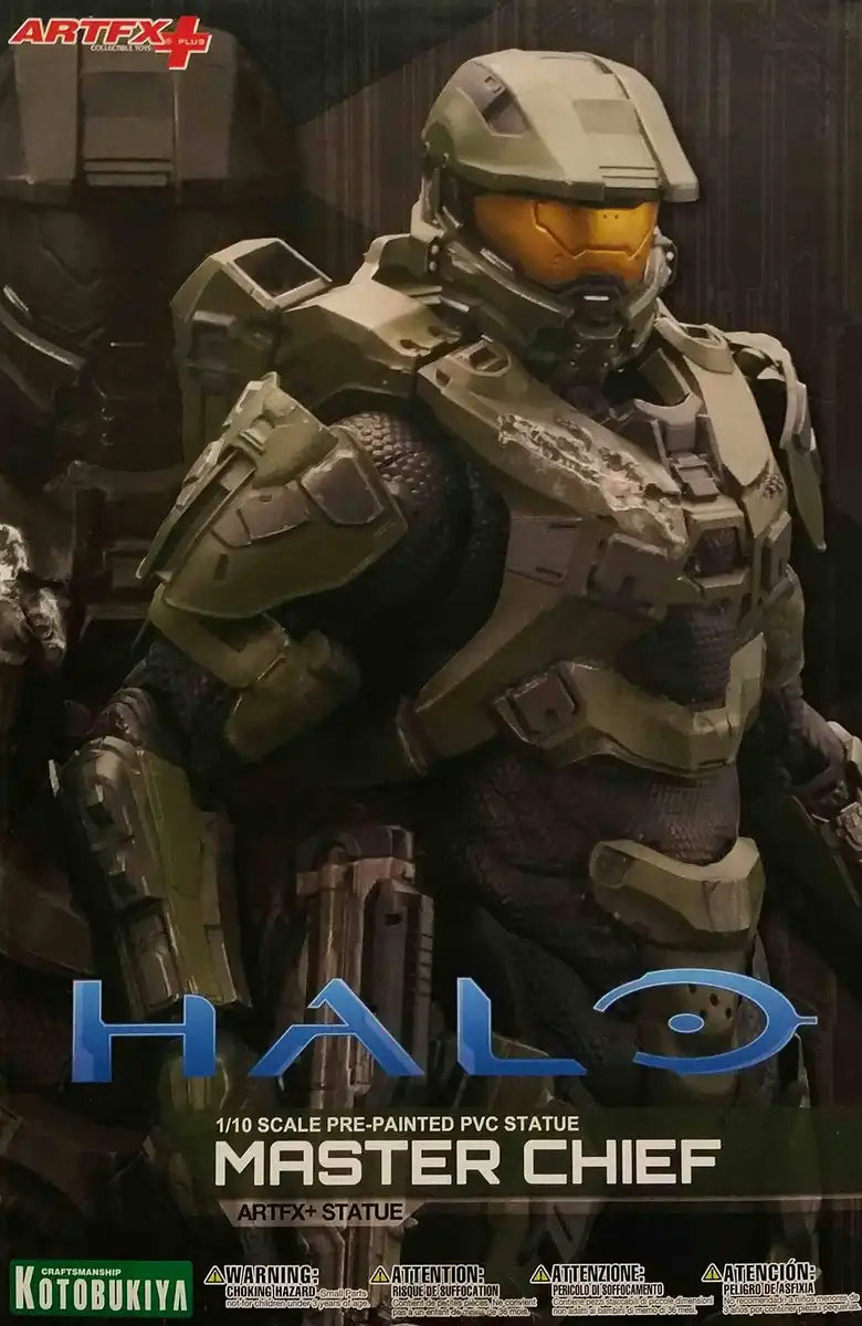 Kotobukiya Artfx+ Halo Master Chief 1/10 Pvc Painted Japan Assembly Kit- Japan Figure Store - #1 Bring To You The Best Japanese Goods