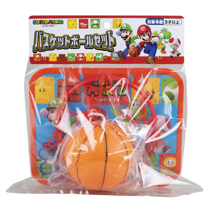 Maruka Japan Super Mario Basketball Set 191897- Japan Figure Store - #1 Bring To You The Best Japanese Goods