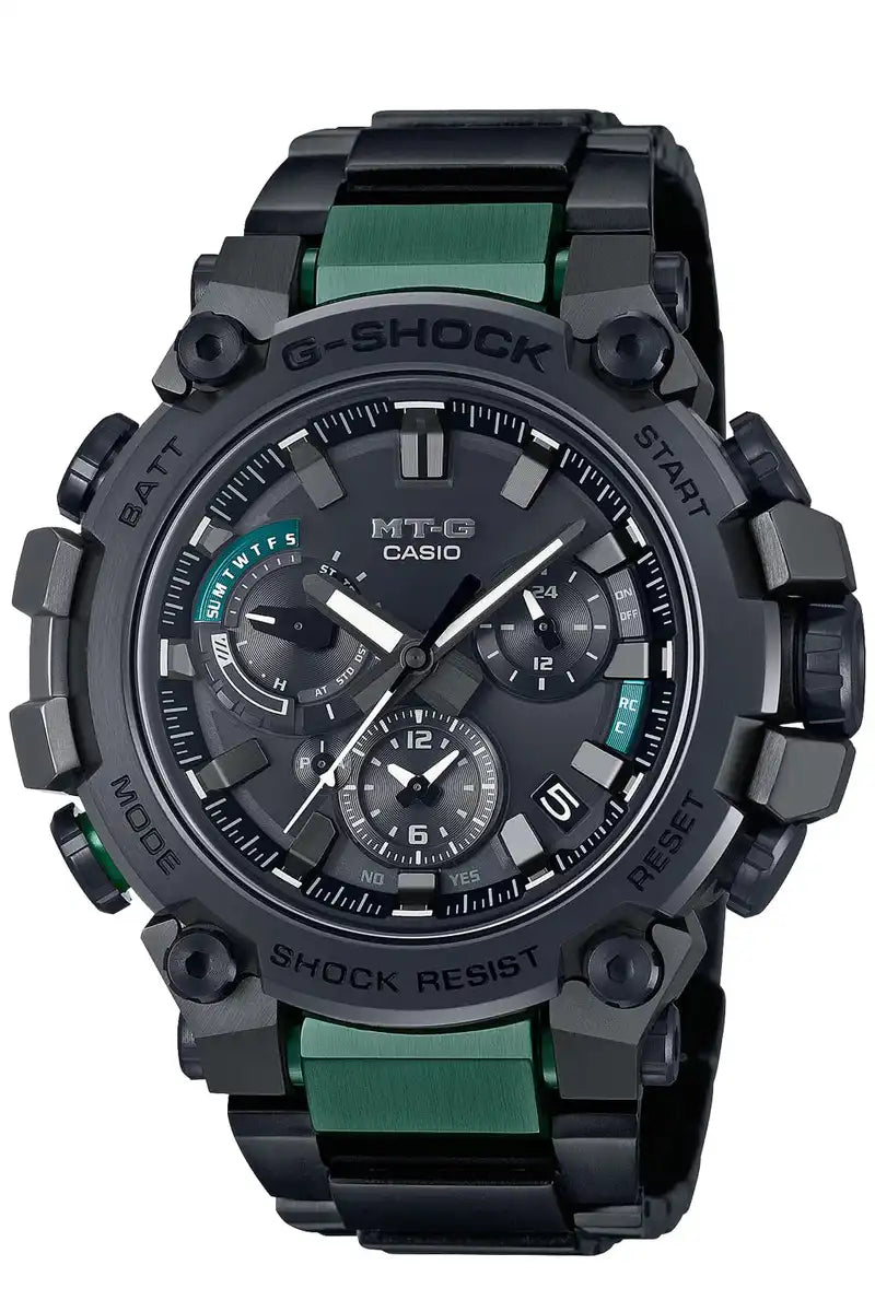 Casio G-Shock Solar Men's Watch MTG-B3000BD-1A2JF Black with Bluetooth Radio Genuine Domestic- Japan Figure Store - #1 Bring To You The Best Japanese Goods