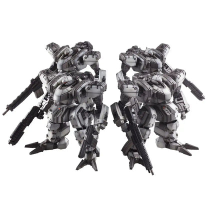 Front Mission Structure Arts 1/72 Scale Plastic Model Kit Series Vol.4 Zenith Dv White Set Of 4- Japan Figure Store - #1 Bring To You The Best Japanese Goods