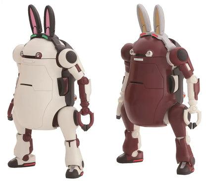 HASEGAWA 1/35 Mechatrowego No.10 Animal 'Retro & Azuki' Plastic Model- Japan Figure Store - #1 Bring To You The Best Japanese Goods