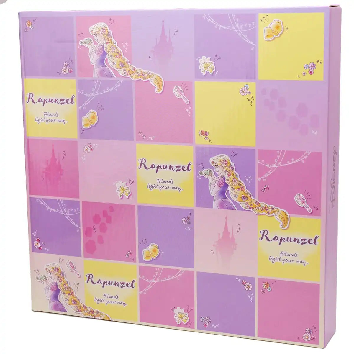 T'S FACTORY - Disney Tangled Rapunzel Wall Clock Purple- Japan Figure Store - #1 Bring To You The Best Japanese Goods