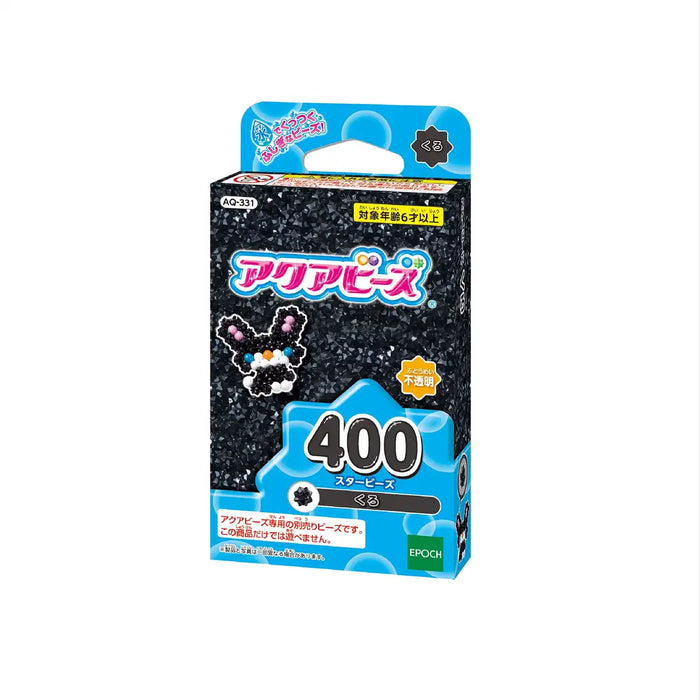 Epoch Star Beads Black Toy Aquabeads Water-Stick Beads for Kids Age 6 and Up AQ-331- Japan Figure Store - #1 Bring To You The Best Japanese Goods