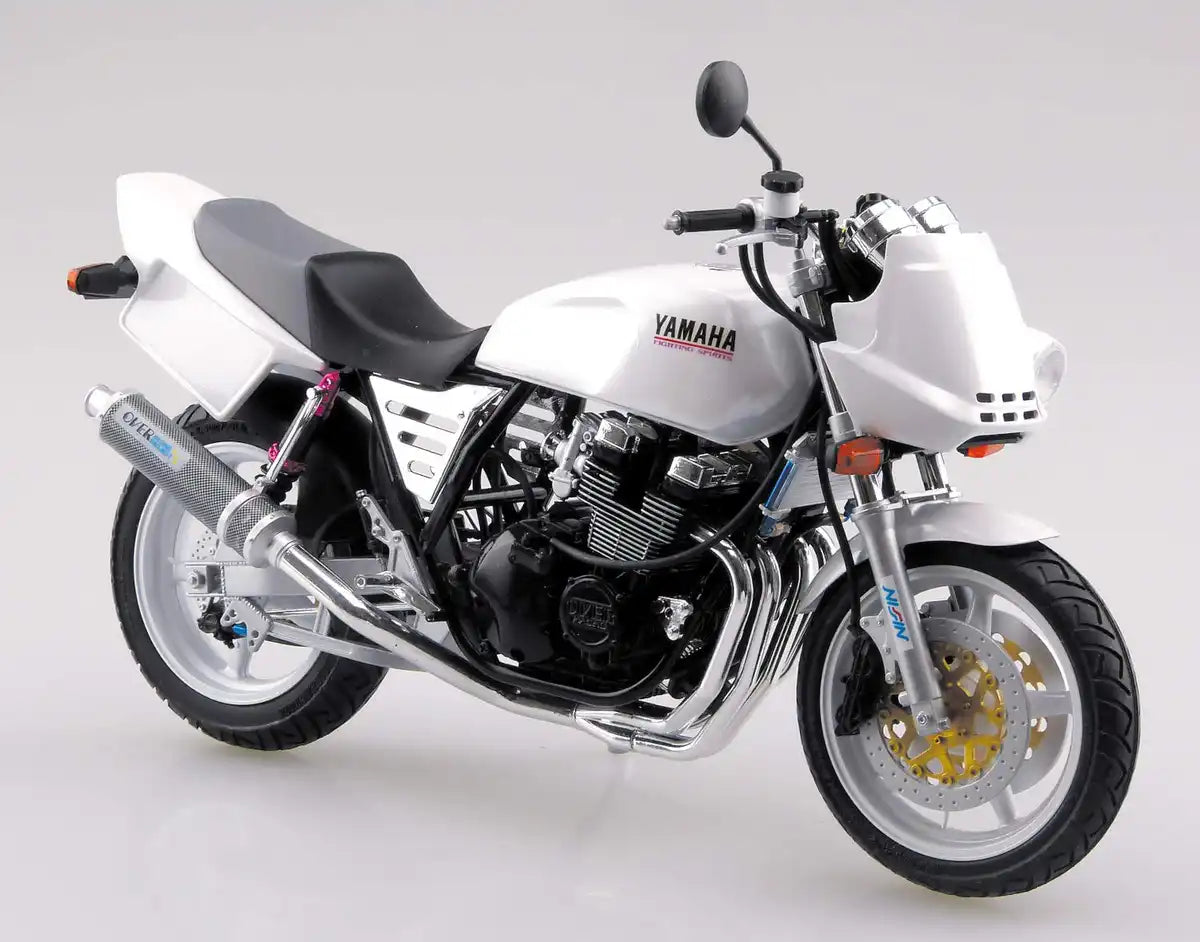Aoshima Bunka Kyozai 1/12 Bike Series No.35 Yamaha Xjr400S With Custom Parts Plastic Model- Japan Figure Store - #1 Bring To You The Best Japanese Goods