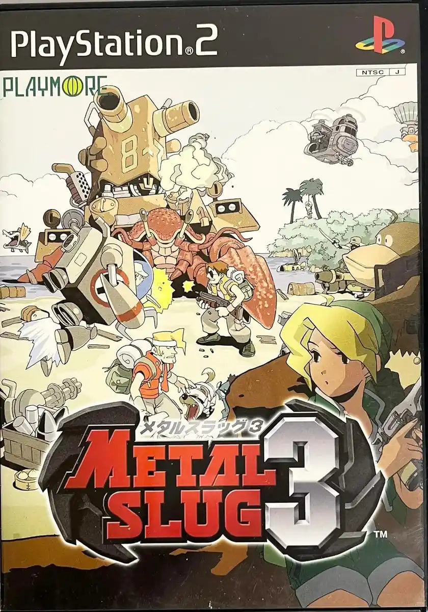 Snk Playmore Metal Slug 3 Ps2 Playstation 2 Used