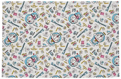 Skater Large 60x40cm Doraemon Plush Toy Placemat with Name Tag - Sanrio LTM1-A- Japan Figure Store - #1 Bring To You The Best Japanese Goods