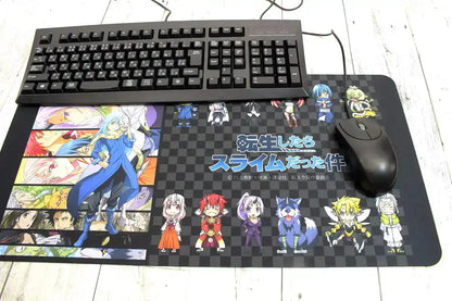 San-X Hatayama Shoji Desk Mat Reincarnated As A Slime 30x60cm B Size- Japan Figure Store - #1 Bring To You The Best Japanese Goods