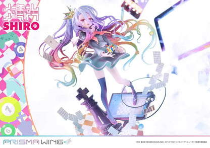 Prime 1 Studio Prisma Wing Shiro Figure 1/7 Scale No Game No Life Collectible