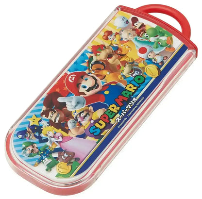 Skater Super Mario Trio Set for Children Made in Japan - TCS1AM- Japan Figure Store - #1 Bring To You The Best Japanese Goods