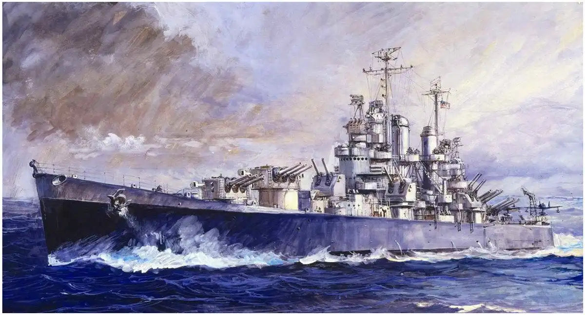 Pit Road Skywave W-208 Wwii United States Navy Light Cruiser Cl-55 Cleveland 1/700 Plastic Models- Japan Figure Store - #1 Bring To You The Best Japanese Goods