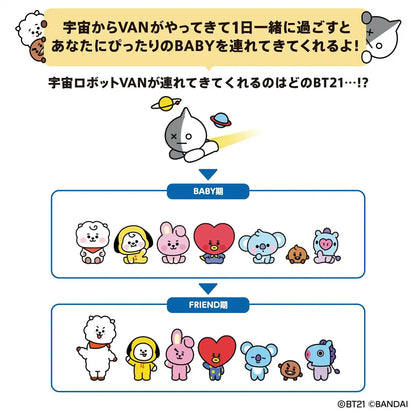 Bandai BT21 Tamagotchi Baby Style Ver. Yellow BTS BT21 Accessories Japanese Toys- Japan Figure Store - #1 Bring To You The Best Japanese Goods