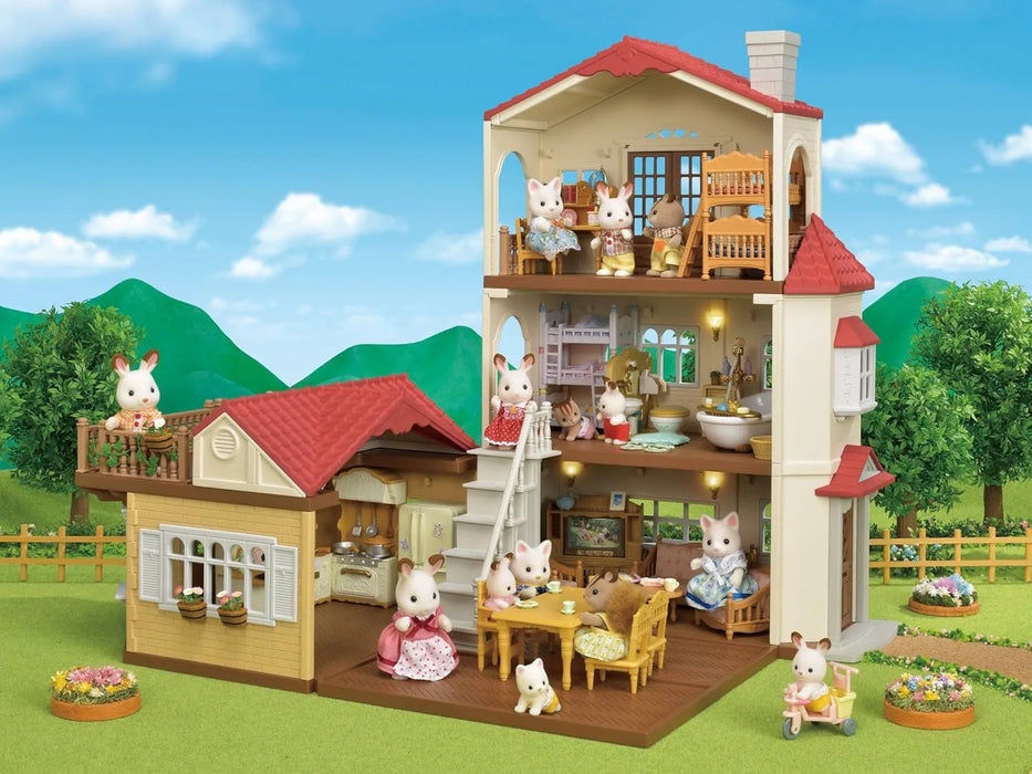 Epoch House With The Red Roof Sylvanian Families