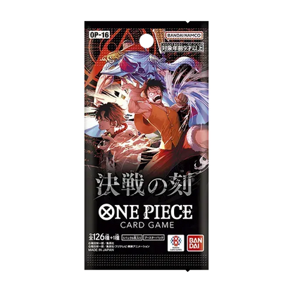 Bandai One Piece TCG OP-16 The Time of Battle Booster Box