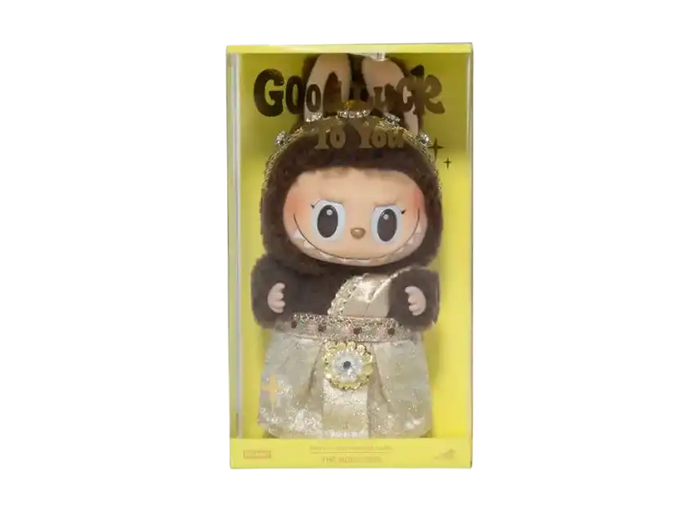 POP MART Labubu The Monsters Good Luck To You Plush Pendant