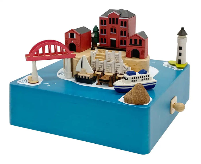 Sanrio Wooden Music Box Ship H9125 720551- Japan Figure Store - #1 Bring To You The Best Japanese Goods