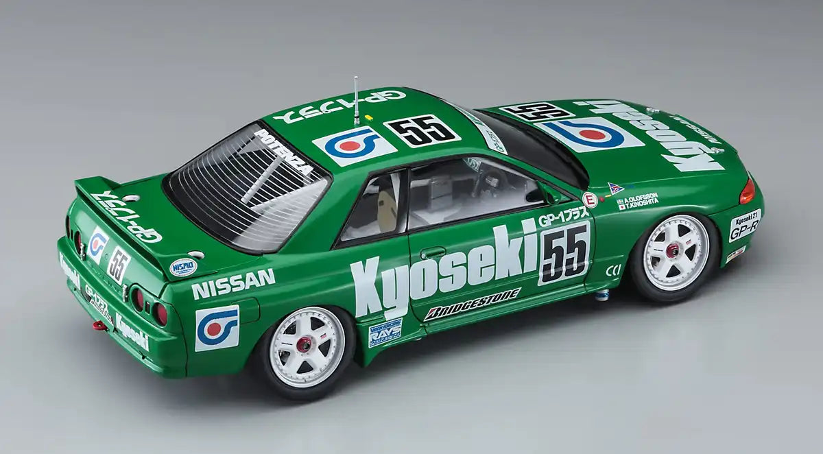 Hasegawa 1/24 Kyoseki Skyline GT-R BNR32 JTC 1992 Plastic Model Kit 20534- Japan Figure Store - #1 Bring To You The Best Japanese Goods