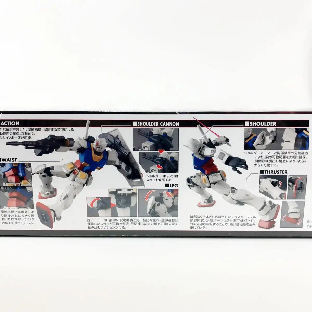 BANDAI Mg Gundam Rx-78-02 Gundam Gundam The Origin Version 1/100 Scale Kit- Japan Figure Store - #1 Bring To You The Best Japanese Goods