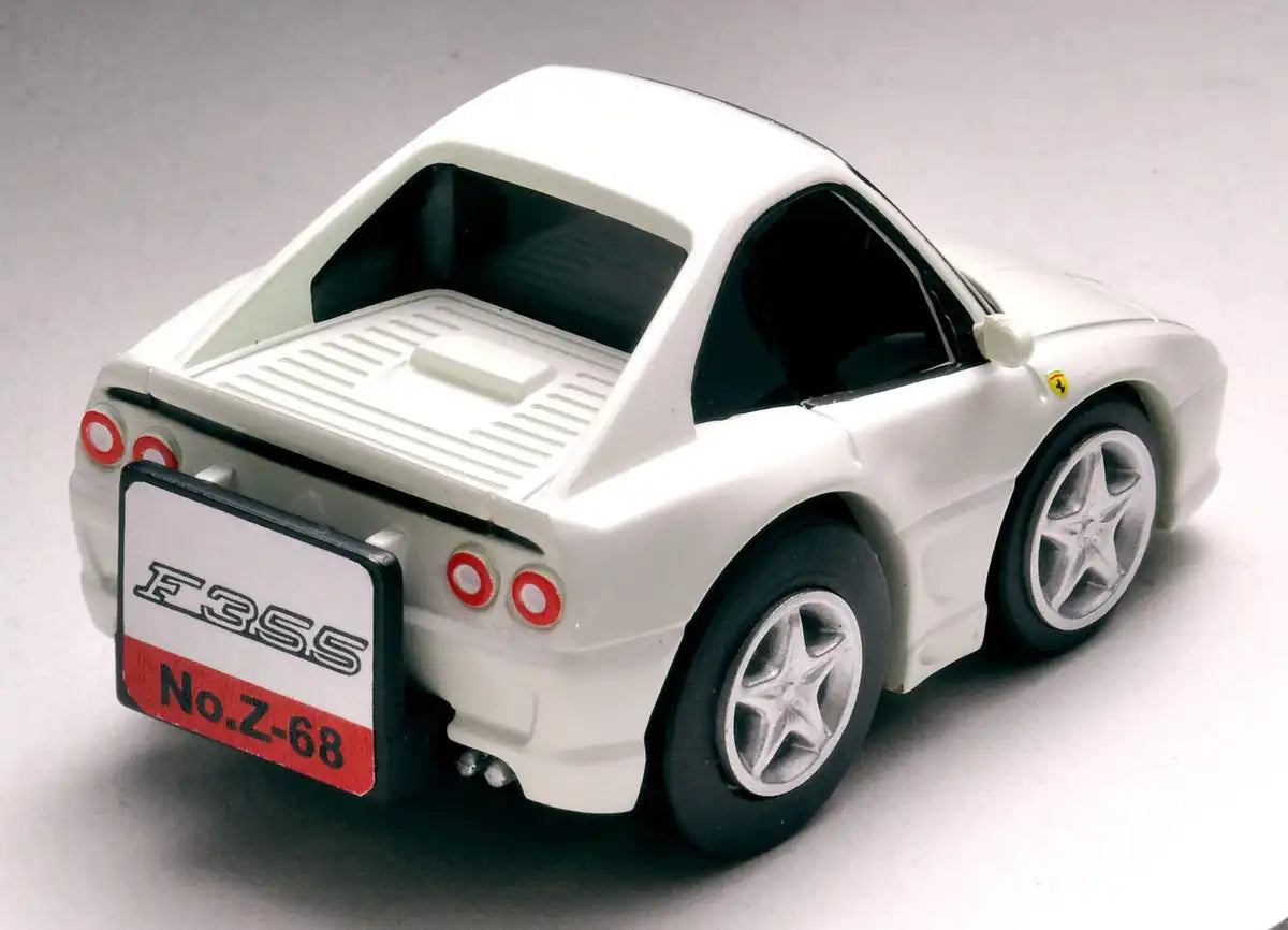 Tomytec Choroq Zero Z-68B Ferrari F355 Berlinetta in White - Finished Product- Japan Figure Store - #1 Bring To You The Best Japanese Goods