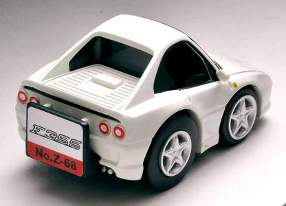 Tomytec Choroq Zero Z-68B Ferrari F355 Berlinetta in White - Finished Product- Japan Figure Store - #1 Bring To You The Best Japanese Goods
