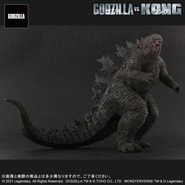 X-Plus Garage Toy Toho Large Monster Series Godzilla de Godzilla Vs. Kong 2021 Hauteur env. 260 mm Longueur env.