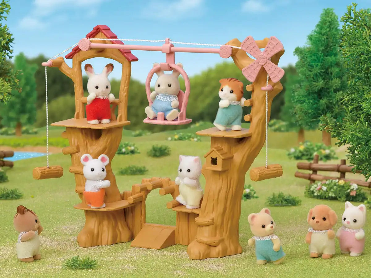 Epoch Sylvanian Families Family Trip Dollhouse Ropeway Set Ages 3 and Up Co64- Japan Figure Store - #1 Bring To You The Best Japanese Goods