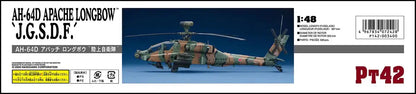 HASEGAWA 1/48 Ah-64D Apache Longbow J.G.S.D.F. Plastic Model- Japan Figure Store - #1 Bring To You The Best Japanese Goods