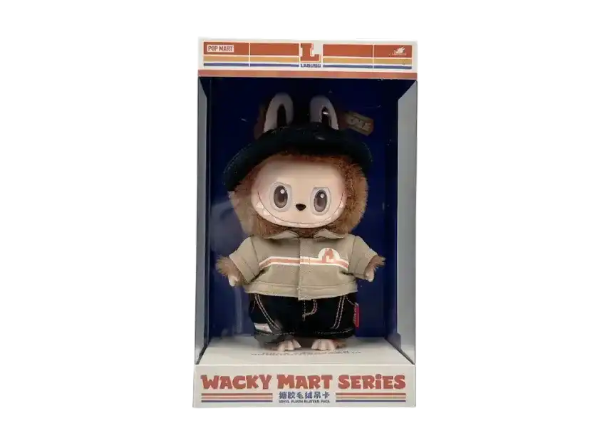 POP MART Labubu The Monsters Wacky Mart Series Vinyl Plush Doll