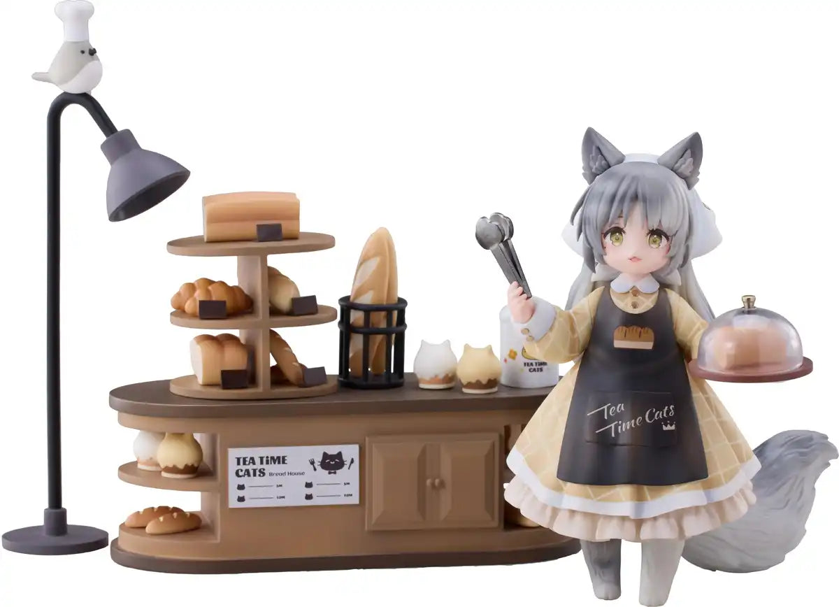 Within Limits Tea Time Cats British Shorthair Dragon Li Meow Town Ribose Tea- Japan Figure Store - #1 Bring To You The Best Japanese Goods