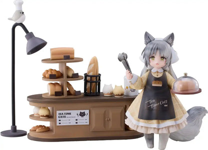 Within Limits Tea Time Cats British Shorthair Dragon Li Meow Town Ribose Tea- Japan Figure Store - #1 Bring To You The Best Japanese Goods