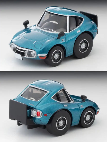 Tomytec Toyota 2000Gt Blue Finished Choroq Zero Z-76E Model- Japan Figure Store - #1 Bring To You The Best Japanese Goods
