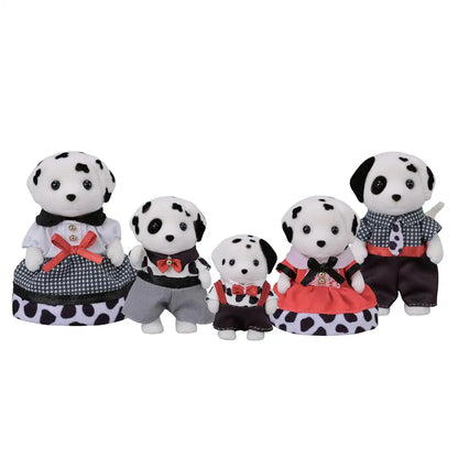 Epoch Sylvanian Families Dalmatian Family C-79 Dollhouse Set Ages 3+