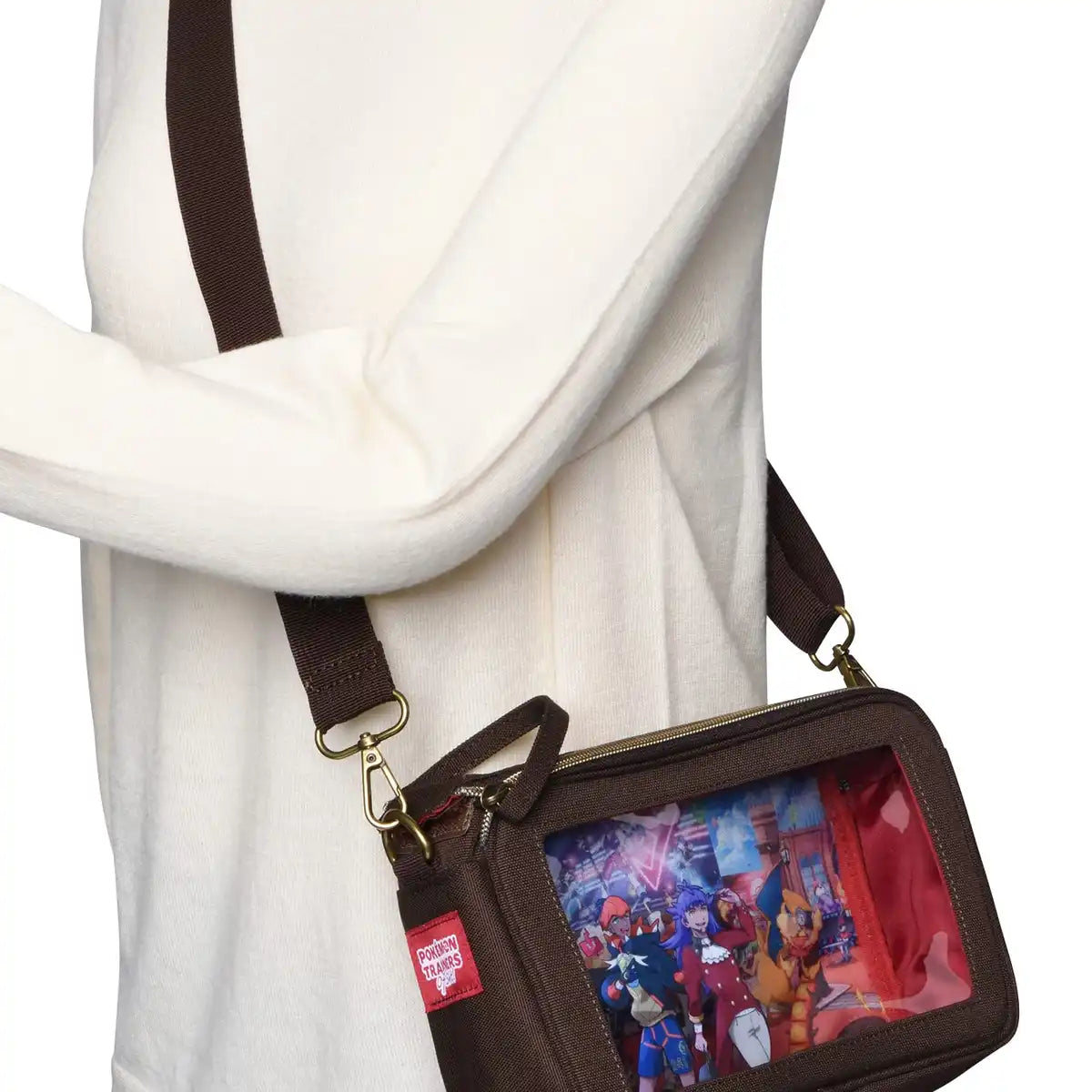 Pokemon Center Original Window Pouch With Shoulder Pokémon Trainers Off Shot! Dande Kibana- Japan Figure Store - #1 Bring To You The Best Japanese Goods