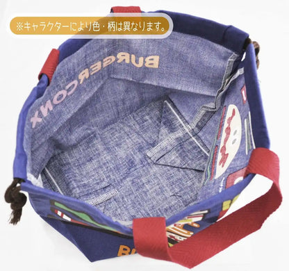 Skater Kids Lunch Bag Mario 23 Japan KB7-A- Japan Figure Store - #1 Bring To You The Best Japanese Goods