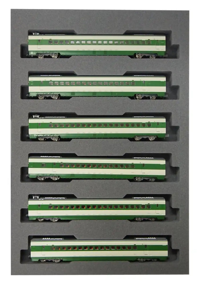 Kato N Gauge 10-1157 - 200 Series Tohoku Joetsu Shinkansen 6-Car Train Set- Japan Figure Store - #1 Bring To You The Best Japanese Goods