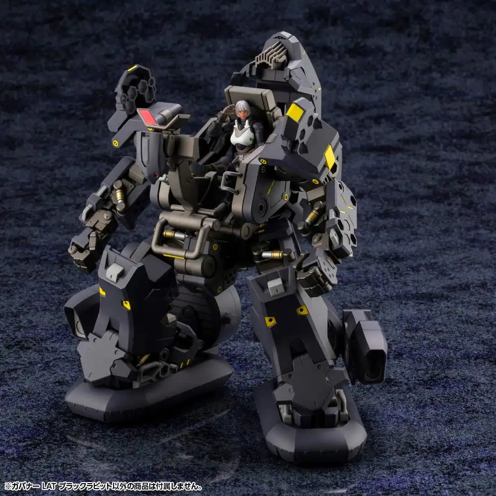 KOTOBUKIYA Hexa Gear 1/24 Governor Lat Black Rabbit Plastic Model- Japan Figure Store - #1 Bring To You The Best Japanese Goods
