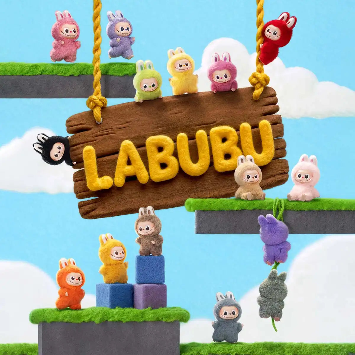 POP MART Labubu Pin for Love Plush Charm (NZ)