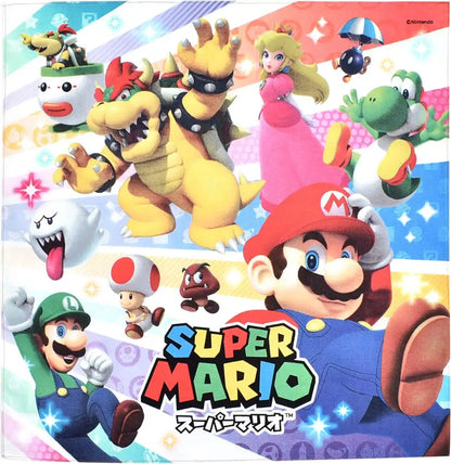 Super Mario Lunch Cloth Mario Characters Pattern- Japan Figure Store - #1 Bring To You The Best Japanese Goods