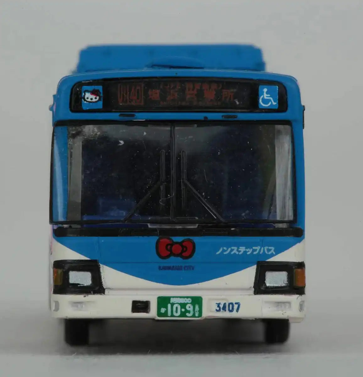 Tomytec Kawasaki Norfin X Hello Kitty Music Town Bus Collection - Limited First Order Edition- Japan Figure Store - #1 Bring To You The Best Japanese Goods