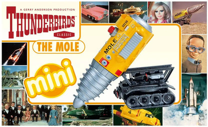 AOSHIMA 59302 Gerry Anderson Thunderbirds The Mole Mini No.5 Non-Scale Kit- Japan Figure Store - #1 Bring To You The Best Japanese Goods