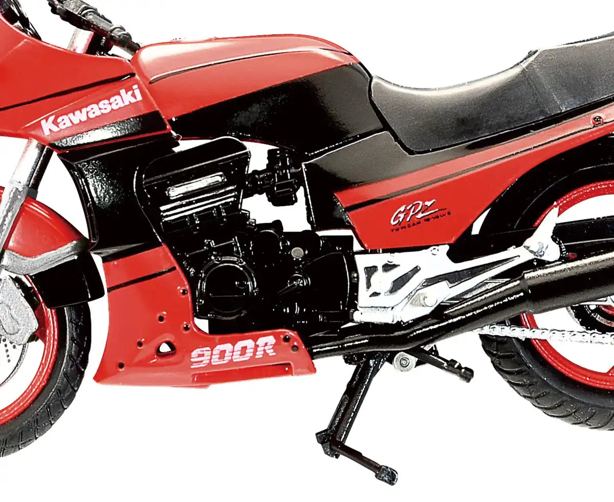 F-TOYS 1/24 Vintage Bike Kit 9 Kawasaki Gpz 900R 10Pcs Complete Box- Japan Figure Store - #1 Bring To You The Best Japanese Goods