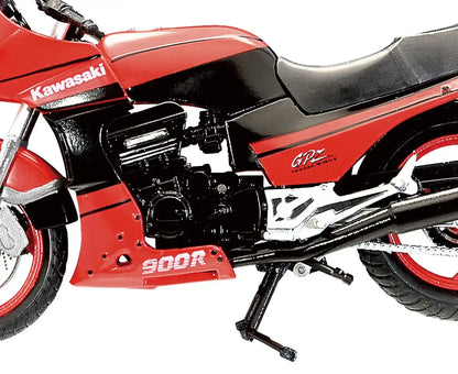 F-TOYS 1/24 Vintage Bike Kit 9 Kawasaki Gpz 900R 10Pcs Complete Box- Japan Figure Store - #1 Bring To You The Best Japanese Goods