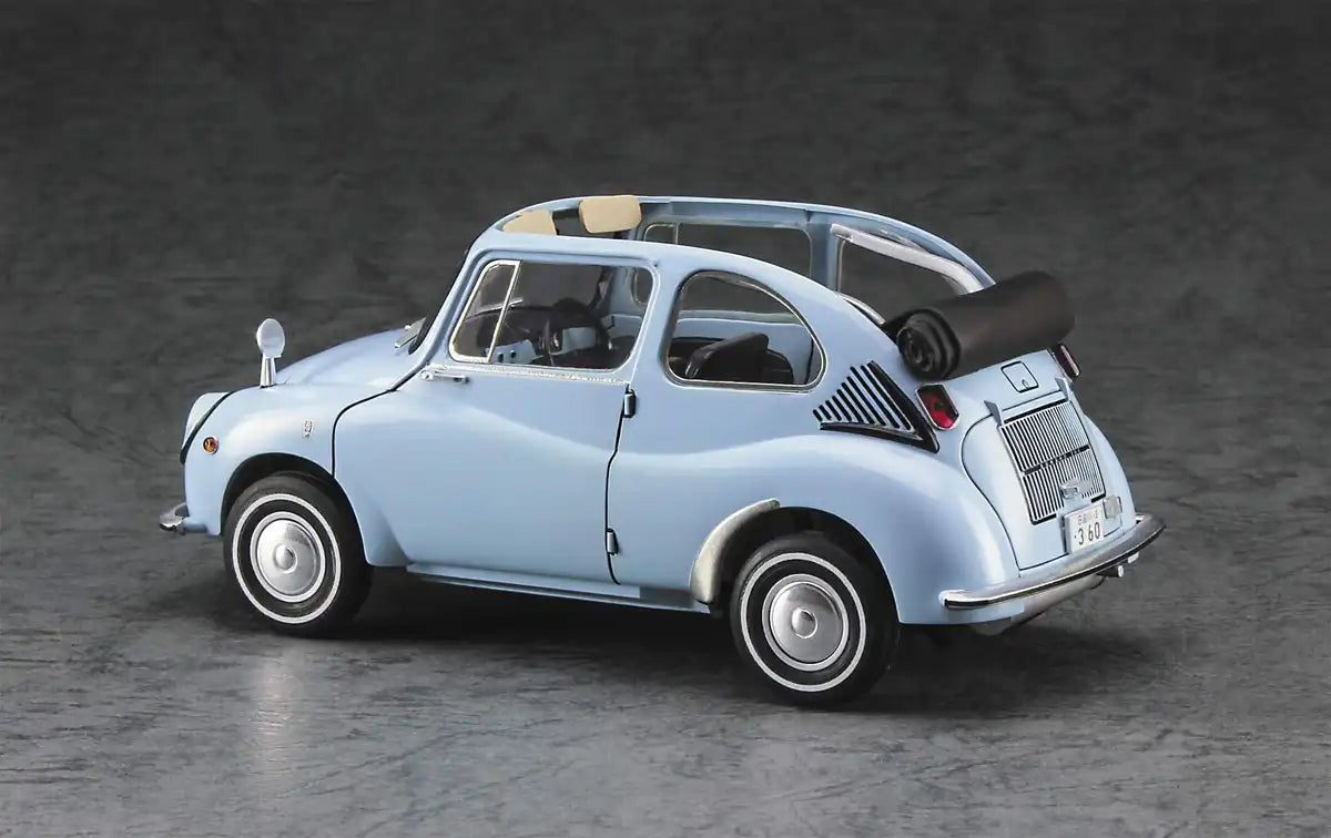 HASEGAWA 1/24 Subaru 360 Convertible Plastic Model- Japan Figure Store - #1 Bring To You The Best Japanese Goods
