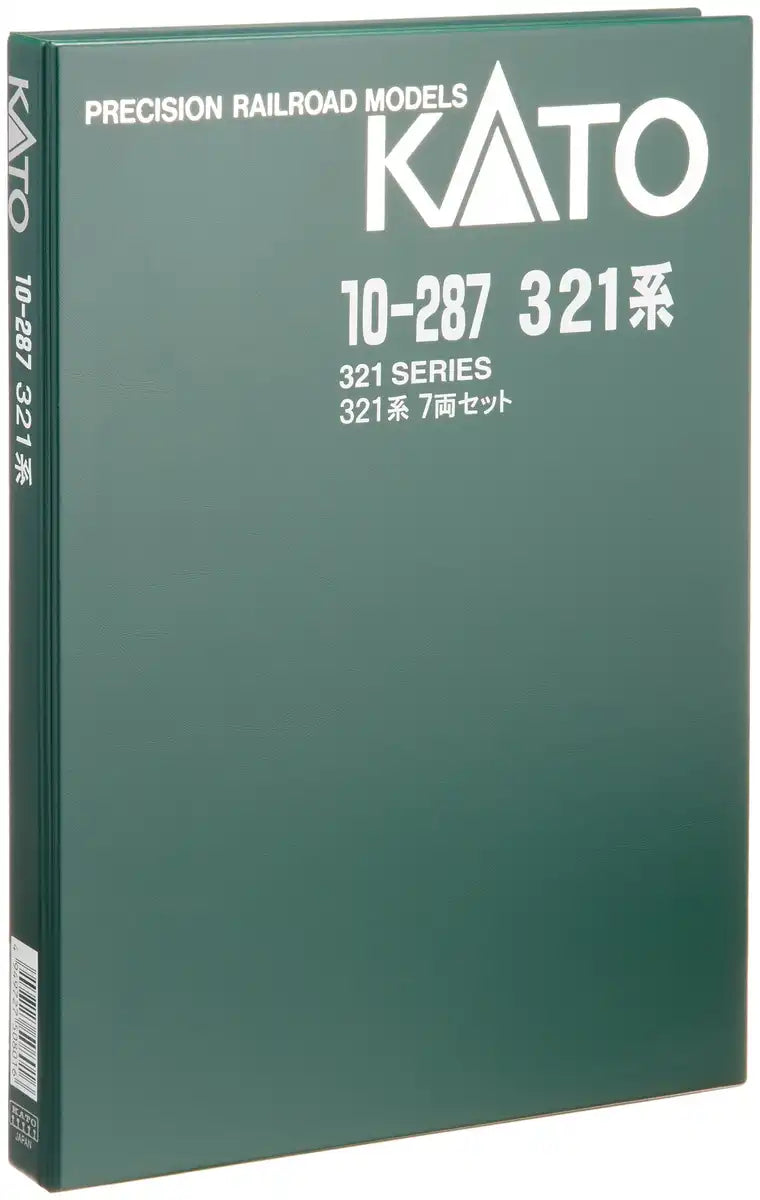Kato N Gauge 321 Series 10-287 7-Car Train Set for Model Railroads- Japan Figure Store - #1 Bring To You The Best Japanese Goods